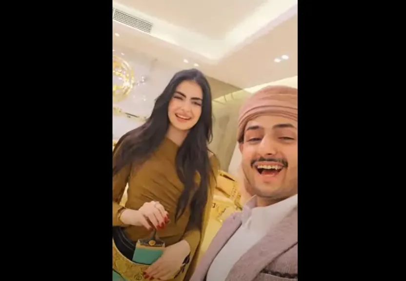 شهد الشمري تخطف الأنظار بارتدائها الجنبية اليمنية