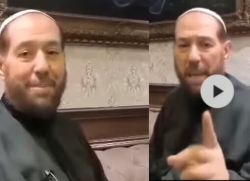 مفتي البراميل” يظهر في حلب وسوريون يقتحمون منزله ويطالبون باعتقاله