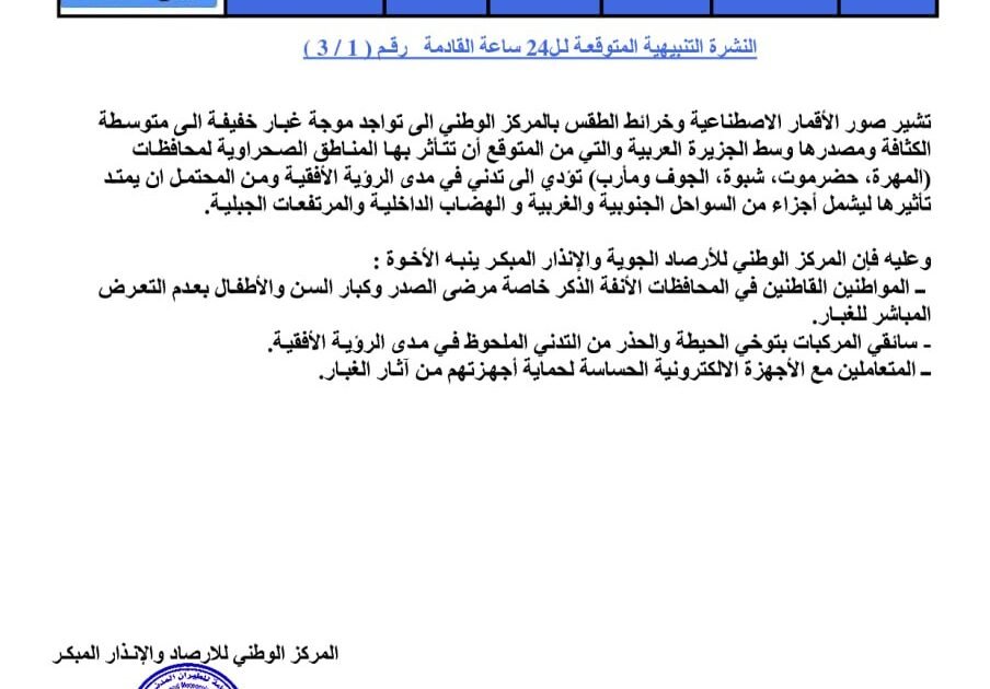 تحذير هام للمواطنين ..اجتياح واسع لليمن خلال ساعات القادمه