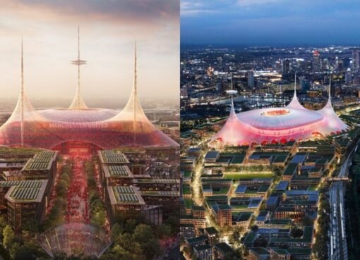 مانششستر يونايتد تكشف عن تصميم ملعبها الجديد: معلم رياضي فريد يغير وجهة كرة القدم العالمية