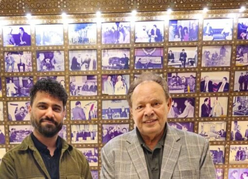 ممثل يمني شهير في ضيافة الرئيس علي ناصر محمد..من يكون