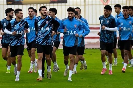 استعدادات الزمالك لمواجهة بتروجيت: تدريبات استشفائية شاملة