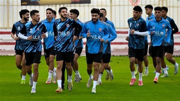 استعدادات الزمالك لمواجهة بتروجيت: تدريبات استشفائية شاملة