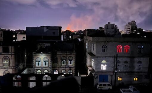 "عاصفة الغضب: تصعيد أمريكي جوي يهز اليمن وسط توترات متفاقمة"