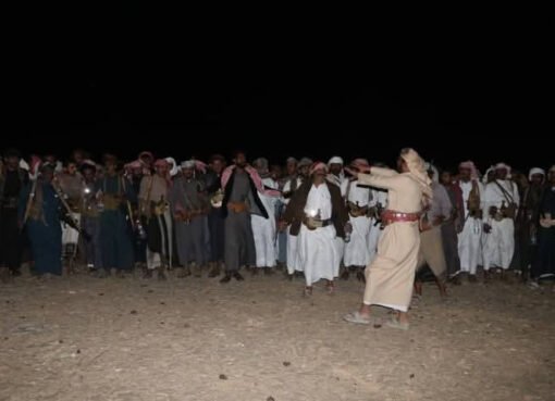 شاهد بالصورة..الالاف من المسلحون يصلون هضبة حضرموت استعدادا للحسم