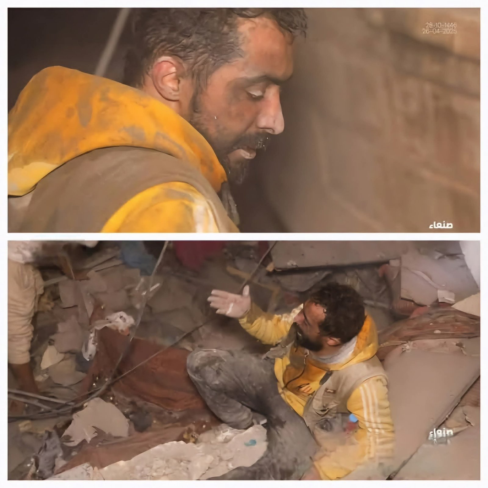 صنعاء في صدمة.. مأساة البحث عن فتاة تحت الأنقاض تتصدر المشهد