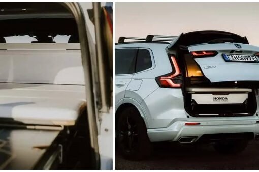 شاهد .. سيارة هوندا CR7 يمكنها التحول إلى بيت تخييم