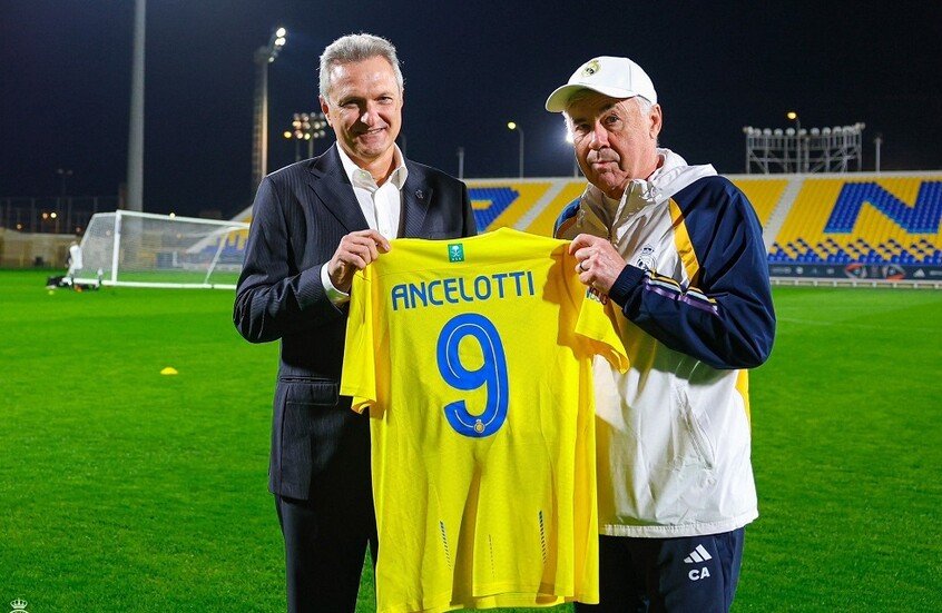 برعاية رونالدو.. النصر السعودي يقترب من خطف مدرب ريال مدريد!