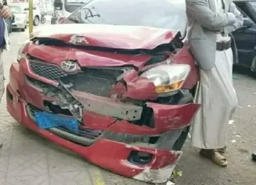 حادث مروري يتحول إلى ترند كوميدي بين شاب وفتاة في صنعاء