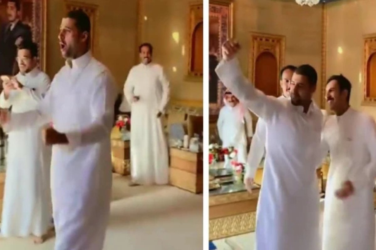 لحظة لا تُنسى.. شاهد كيف تفاعل الأمير محمد بن سلطان مع فوز الهلال على مانشستر سيتي