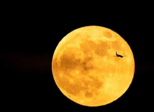 القمر يدهش سكان المملكة بحجمه الضخم.. والمسند: الأمر مجرد وهم بصري