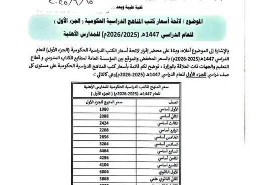قرارات تربوية هامة: وثيقة جديدة من وزارة التعليم في صنعاء