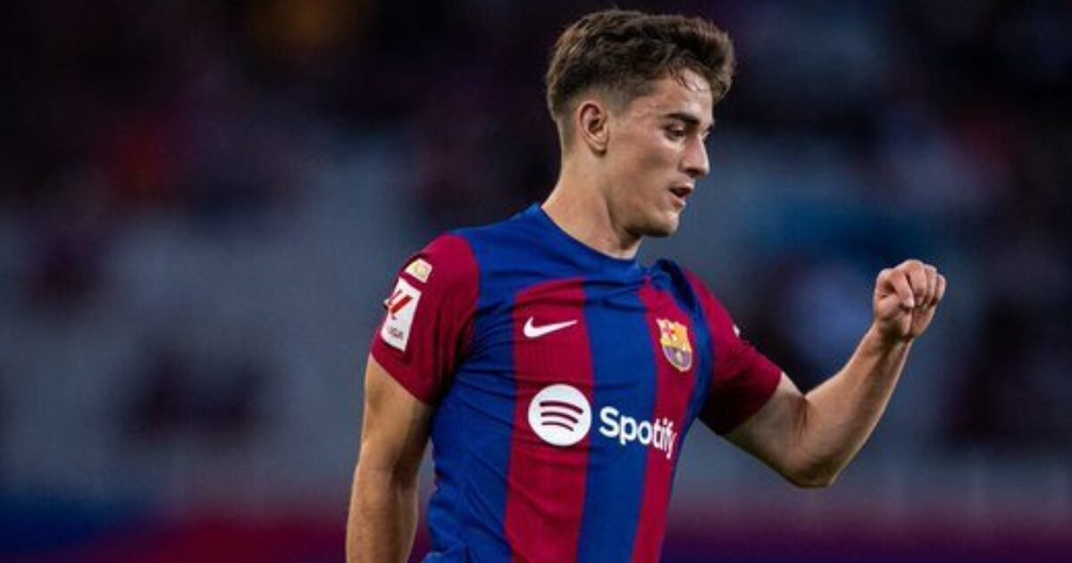 برشلونة يعلن إصابة جافي ويكشف تفاصيل حالته الصحية