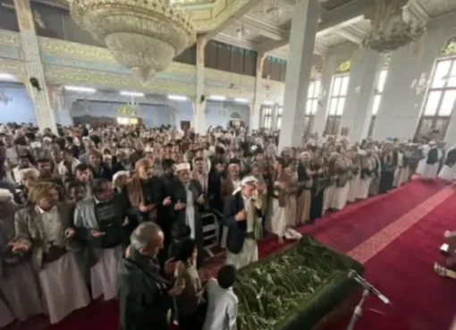 في موكب مهيب… صنعاء تودّع شقيقة الرئيس الذي هزّ اليمن