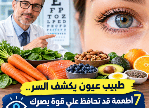 طبيب عيون يكشف السر.. 7 أطعمة قد تحافظ على قوة بصرك وتحمي عينيك من المشكلات الشائعة!